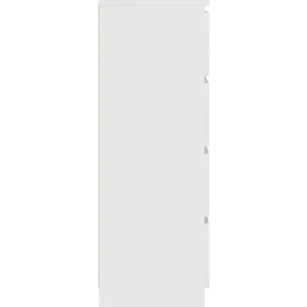 vidaXL Byråer>Byrå högglans 60x35x98,5 cm konstruerat trä