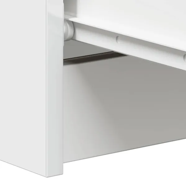 vidaXL Byråer>Byrå högglans 60x35x98,5 cm konstruerat trä