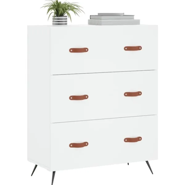 vidaXL Byråer>Byrå 69,5x34x90 cm konstruerat trä