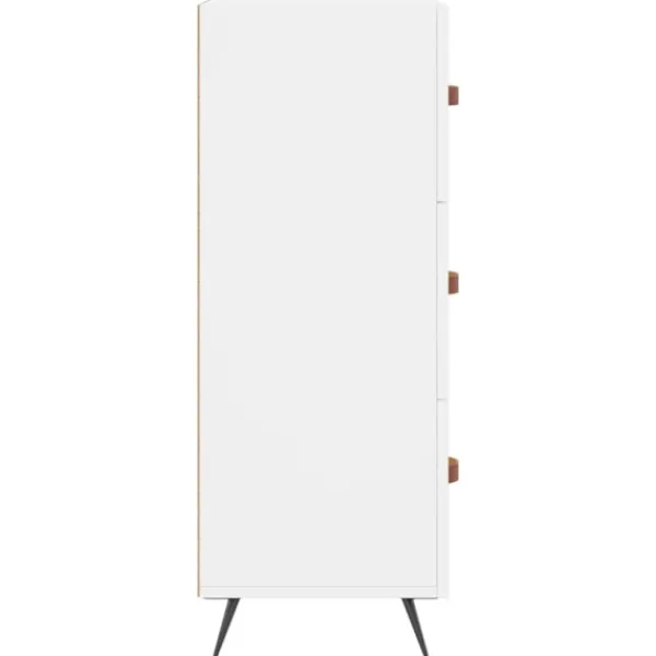 vidaXL Byråer>Byrå 69,5x34x90 cm konstruerat trä
