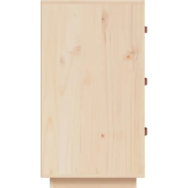 vidaXL Byråer>Byrå 80x40x75 cm massiv furu
