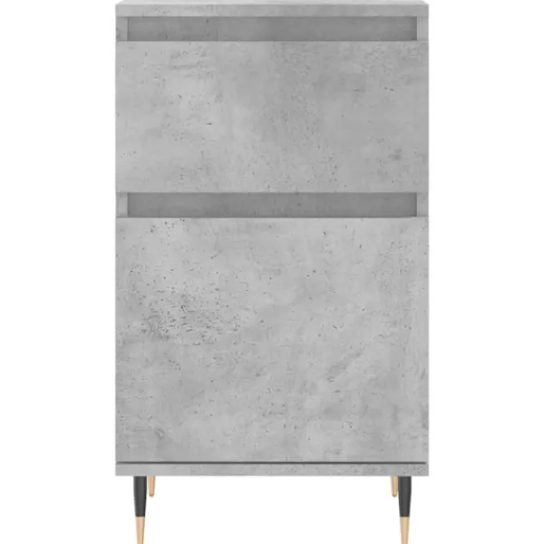vidaXL Byråer>Byråer 2 st betong 40x35x70 cm konstruerat trä