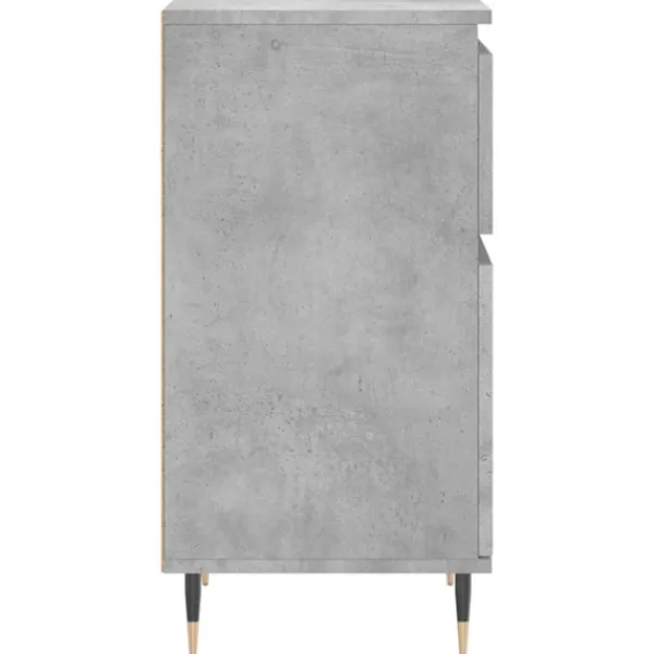 vidaXL Byråer>Byråer 2 st betong 40x35x70 cm konstruerat trä