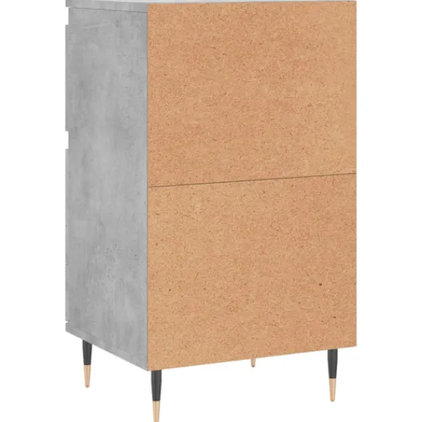 vidaXL Byråer>Byråer 2 st betong 40x35x70 cm konstruerat trä