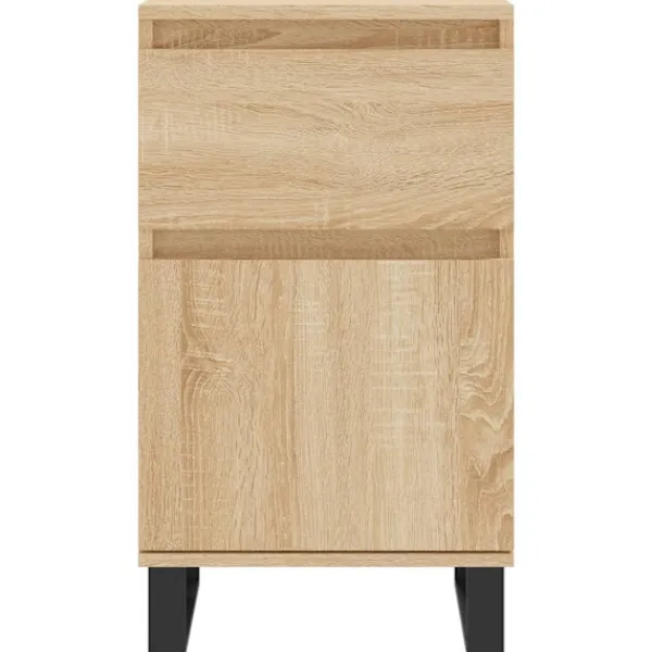 vidaXL Sideboards>Byråer 2 st sonoma-ek 40x35x70 cm konstruerat trä