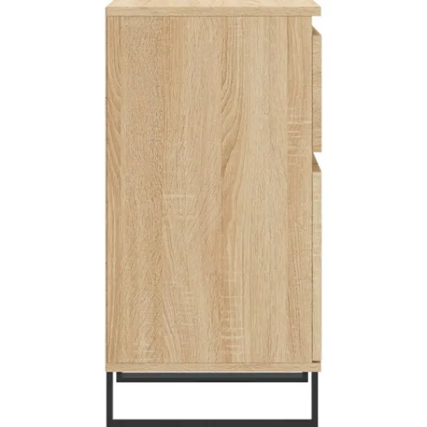 vidaXL Sideboards>Byråer 2 st sonoma-ek 40x35x70 cm konstruerat trä