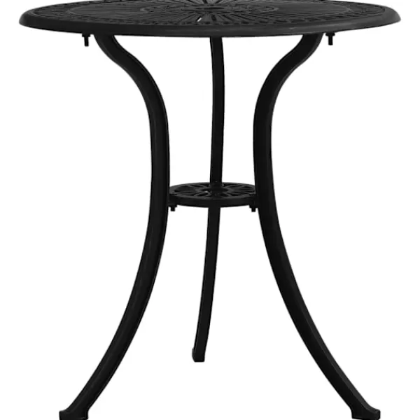 vidaXL Balkongmöbler>Caféset 3 delar gjuten aluminium