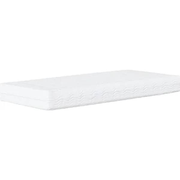 vidaXL Soffor>Dagbädd med madrass ljus 80x200 cm tyg