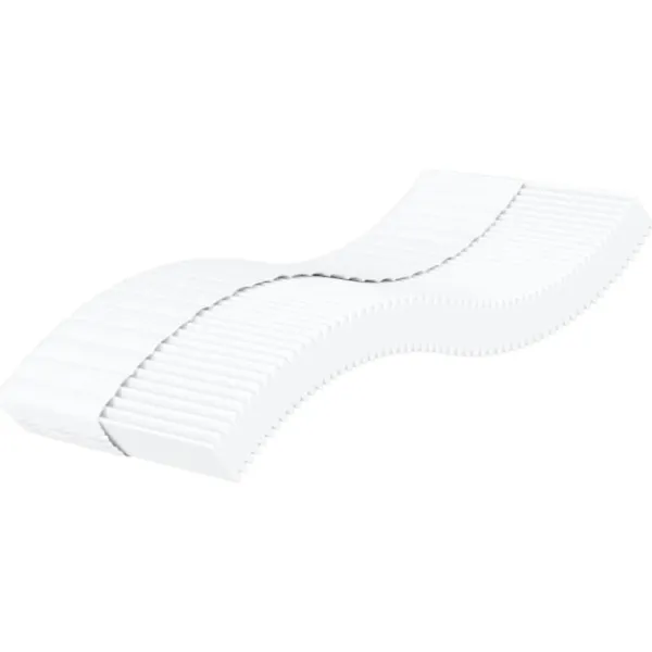 vidaXL Soffor>Dagbädd med madrass ljus 80x200 cm tyg