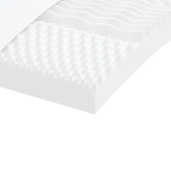 vidaXL Soffor>Dagbädd utdragbar med madrasser 90x200 cm tyg