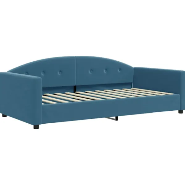 vidaXL Soffor>Dagbädd utdragbar med lådor 100x200 cm sammet