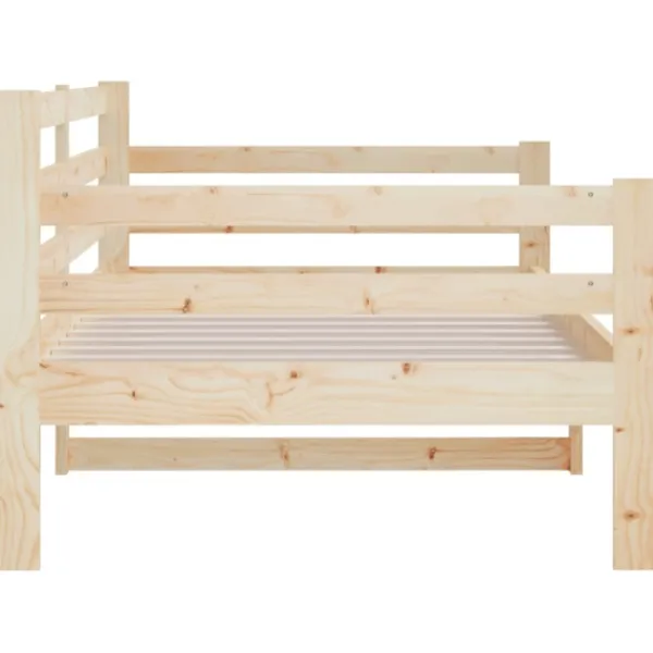 vidaXL Soffor>Dagbädd 80x200 cm massiv furu
