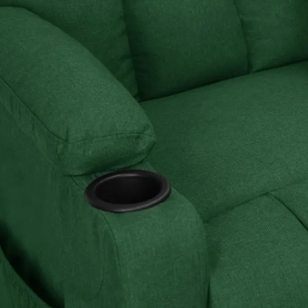 vidaXL Fåtöljer>Elektrisk reclinerfåtölj mörk tyg