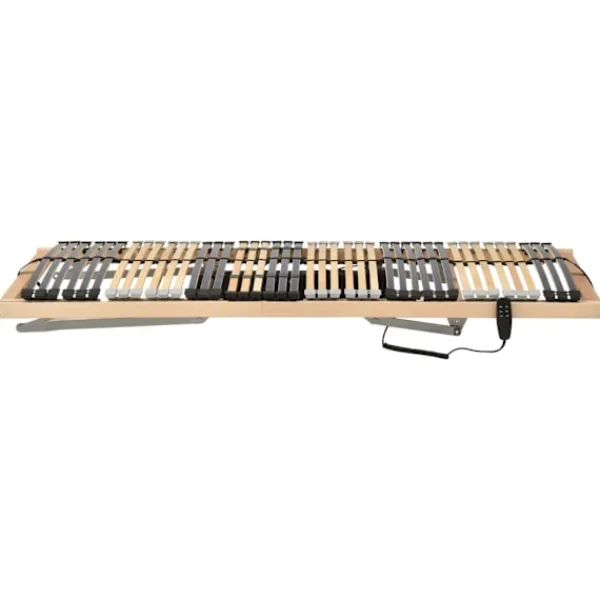 vidaXL Sängar>Elektrisk ribbotten med 42 ribbor 7 zoner 90x200 cm
