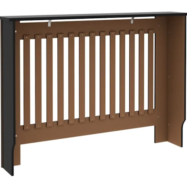 vidaXL Hyllor>Elementskydd 112x19x81,5 cm MDF