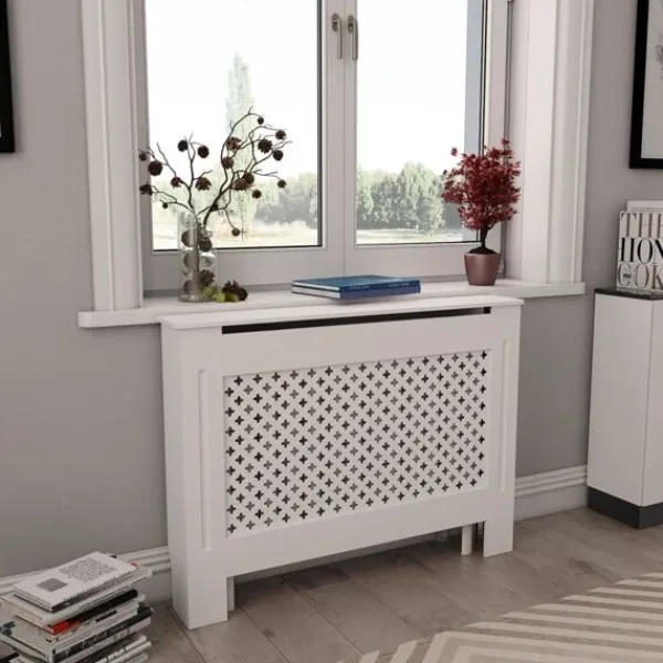 vidaXL Hyllor>Elementskydd 112x19x81,5 cm MDF