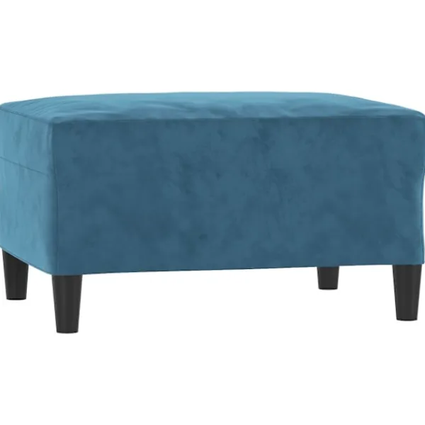 vidaXL Pallar>Fotpall 70x55x41 cm sammet