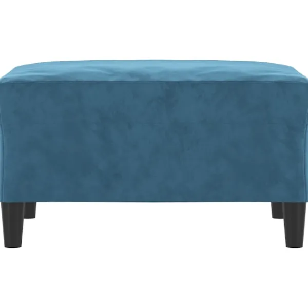 vidaXL Pallar>Fotpall 70x55x41 cm sammet