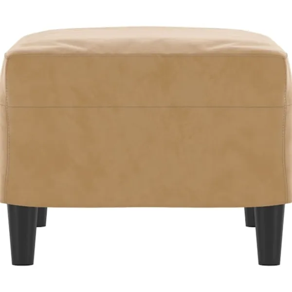 vidaXL Pallar>Fotpall 60x50x41 cm sammet