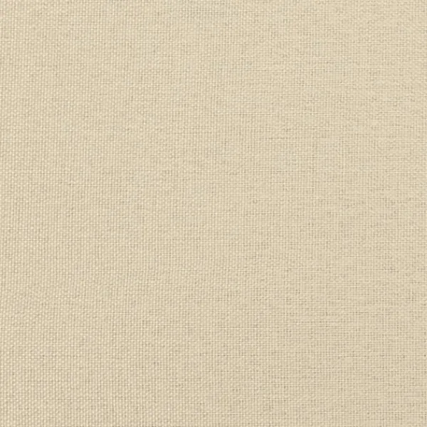 vidaXL Pallar>Fotpall gräddvit 60x50x41 cm tyg