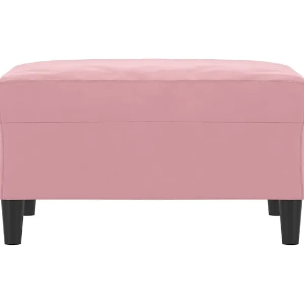 vidaXL Pallar>Fotpall 70x55x41 cm sammet