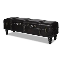 vidaXL Pallar>Förvaringsbänk lång 111x34x37 cm