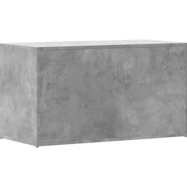 vidaXL Kistor & Koffertar>Förvaringskista betong 84x42x46 cm konstruerat trä