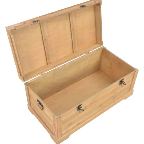 vidaXL Kistor & Koffertar>Förvaringskista med dyna 80x40x40 cm MDF