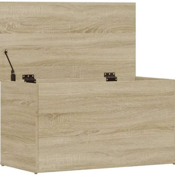 vidaXL Kistor & Koffertar>Förvaringskista sonoma-ek 84x42x46 cm konstruerat trä