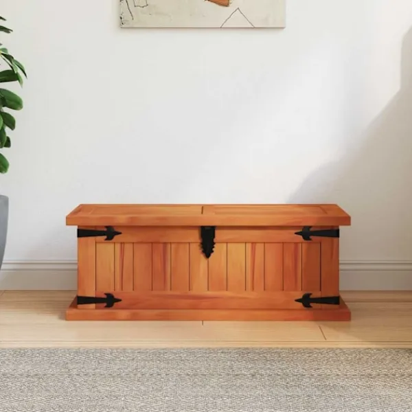 vidaXL Kistor & Koffertar>Förvaringskista 60x25x22 cm massivt akaciaträ