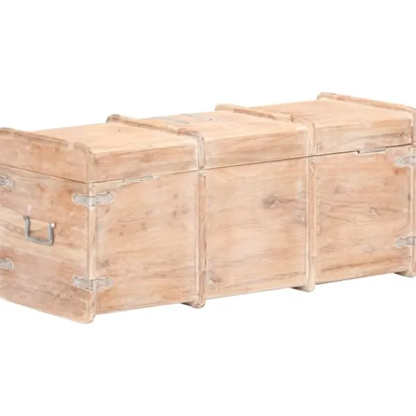 vidaXL Kistor & Koffertar>Förvaringskista 90x40x40 cm massivt akaciaträ