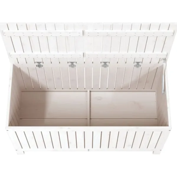 vidaXL Kistor & Koffertar>Förvaringslåda 121x55x64 cm massiv furu