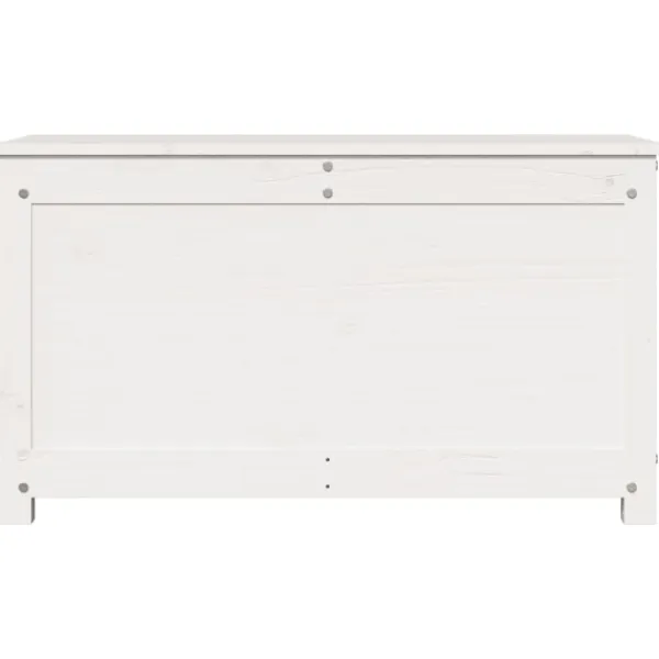 vidaXL Kistor & Koffertar>Förvaringslåda 80x40x45,5 cm massiv furu