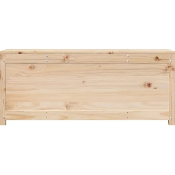 vidaXL Kistor & Koffertar>Förvaringslåda 110x50x45,5 cm massiv furu