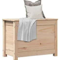 vidaXL Kistor & Koffertar>Förvaringslåda 60x32x45,5 cm massiv furu