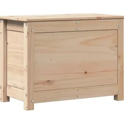 vidaXL Kistor & Koffertar>Förvaringslåda 60x32x45,5 cm massiv furu