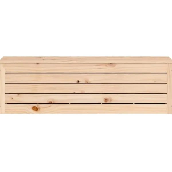 vidaXL Kistor & Koffertar>Förvaringslåda 109x36,5x33 cm massiv furu