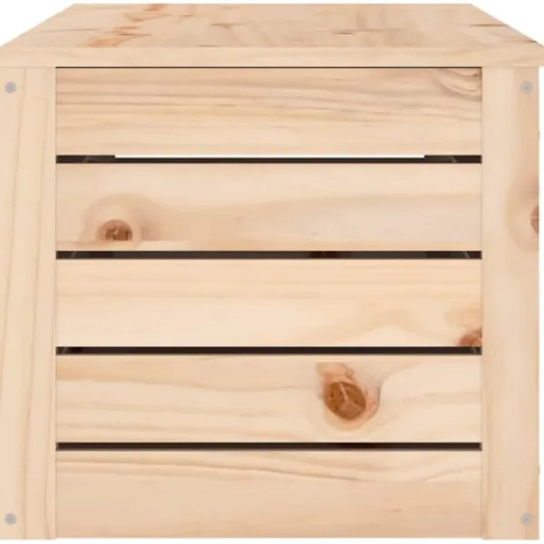 vidaXL Kistor & Koffertar>Förvaringslåda 109x36,5x33 cm massiv furu