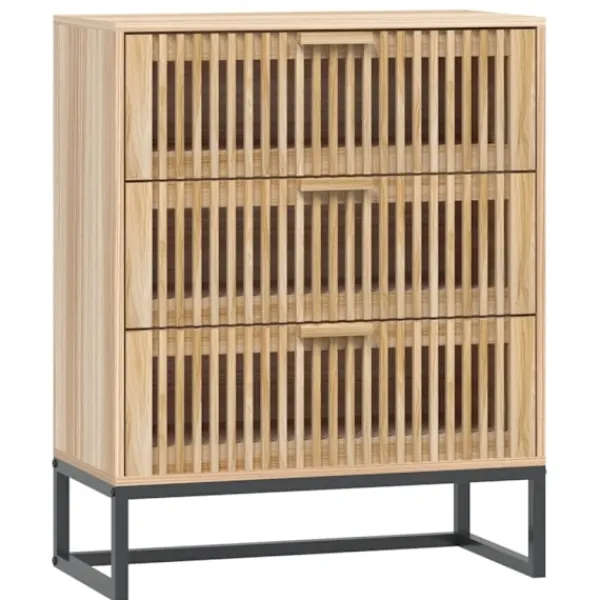 vidaXL Byråer>Förvaringsskåp 60x30x75 cm konstruerat trä