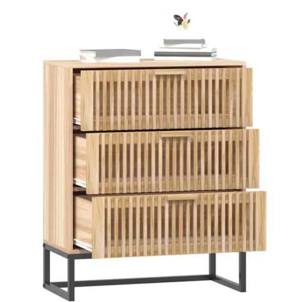 vidaXL Byråer>Förvaringsskåp 60x30x75 cm konstruerat trä