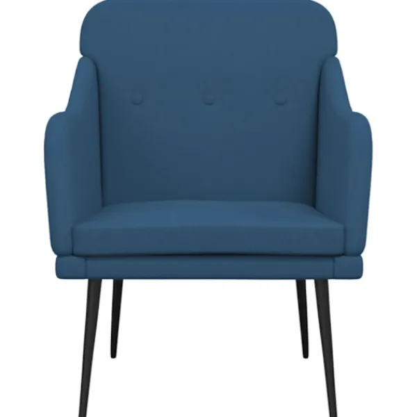 vidaXL Fåtöljer>Fåtölj 63x76x80 cm tyg