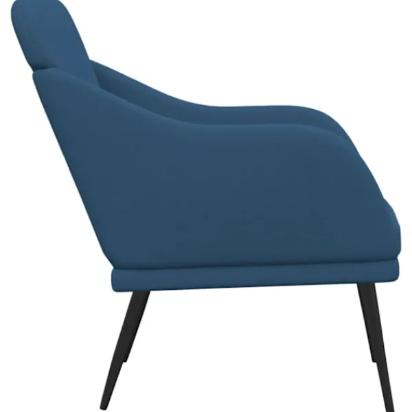 vidaXL Fåtöljer>Fåtölj 63x76x80 cm tyg