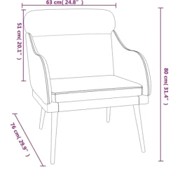 vidaXL Fåtöljer><noscript><img data-lazyloaded=