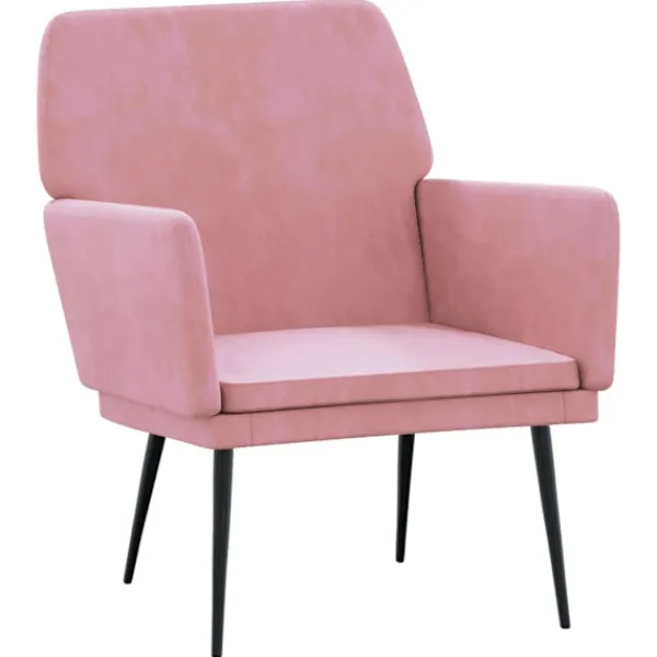 vidaXL Fåtöljer>Fåtölj 62x79x79 cm sammet