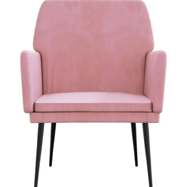 vidaXL Fåtöljer>Fåtölj 62x79x79 cm sammet