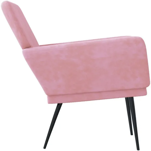 vidaXL Fåtöljer>Fåtölj 62x79x79 cm sammet