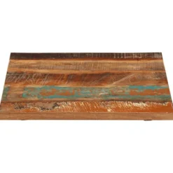 vidaXL Småbord>Fyrkantig bordsskiva 60x60 cm 25-27 mm massivt återvunnet trä
