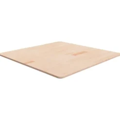 vidaXL Matbord>Fyrkantig bordsskiva 90x90x1,5 cm obehandlat massiv ek