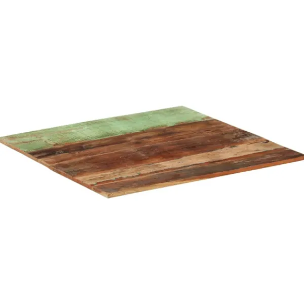 vidaXL Matbord>Fyrkantig bordsskiva 80x80 cm 15-16 mm massivt återvunnet trä