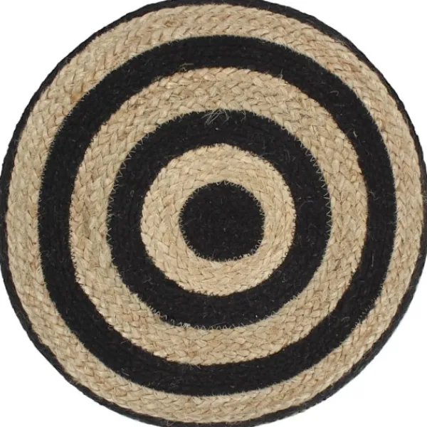 vidaXL Sittpuffar>Handgjord sittpuff 45x30 cm jute